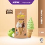 Green Apple soft serve