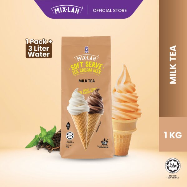 Milk Tea soft Serve