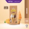 Orange soft serve