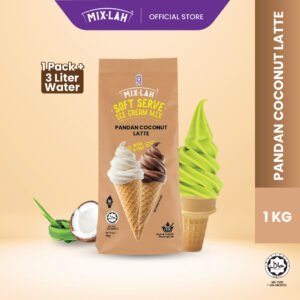 Pandan Coconut soft serve