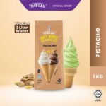 Pistachio soft serve