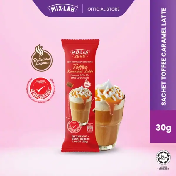 Sachet Toffee Caramel Latte