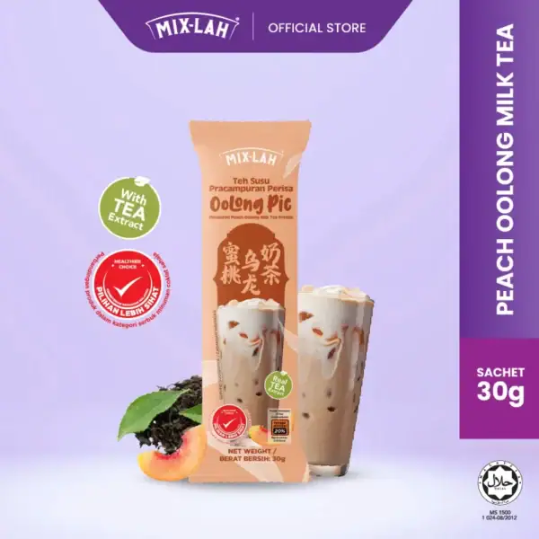 Peach Oolong Milk Tea